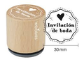 Woodies stamp Invitaci√≥n de boda