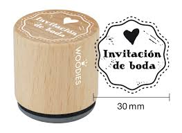 Woodies stamp Invitaci√≥n de boda