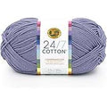 Lion Brand 24/7 Cotton Yarn-Blue Grey