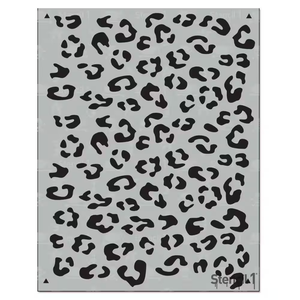 1pc Leopard Stencil Cheetah Stencil