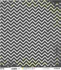 12 x 12 PATTERNED PAPER Licorice Chevron