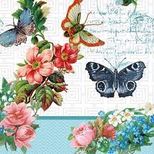 Napkin 33 A And Butterflies FSC Mix 20 PC
