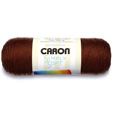 Caron Simply Soft Solids Yarn-Chocolate
