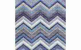 Napkin 33 Textured Chevron Blue FSC Mix 20 PC