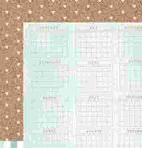 Dear Lizzy Documentary Double-sided Cardstock 12"x12"-new Day