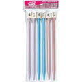 Susan Bates Silvalume Single Point Knitting Needles 10" Set-Sizes 11 To 15