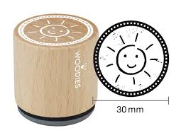 Woodies stamp Sun