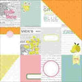 Citrus Bliss Double-sided Cardstock 12"x12"-hello