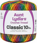 Aunt Lydia's Classic Cotton Crochet Thread Size 10  MEXICANA