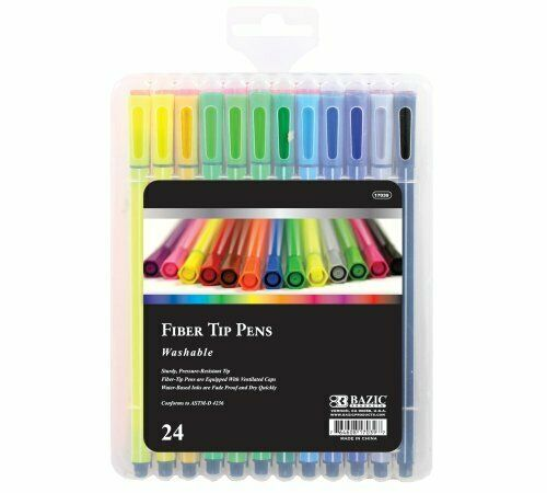 BAZIC 24 Color Washable Fiber