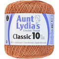 Aunt Lydia's Classic Cotton Crochet Thread Size 10  COPPER MIS