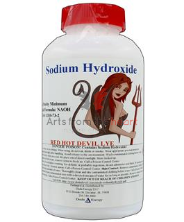 Duda's Red Hot Devil Lye Sodium Hydroxide 2lb