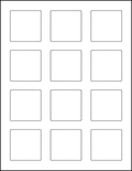 Weatherproof 2." Square  12 LPS 5PK