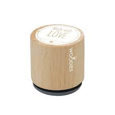 Woodies stamp Made with LOVE