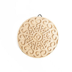 CousinDIY Paintable Wood Medallian 4"x4"