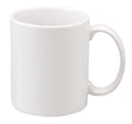 11 oz White Sublimatable Ceramic Mug