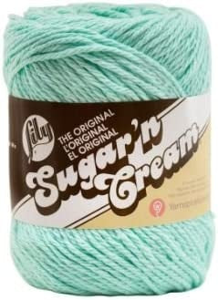 Lily Sugar'n Cream Yarn - Solids Super Size-Beach Glass