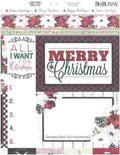 patterned paper - bb - joyful christmas - merry