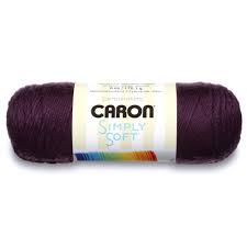 Caron Simply Soft Solids Yarn-Plum Perfect