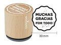 Woodies stamp Muchas gracias por todo