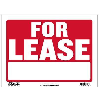 9*12 For Lease Sign