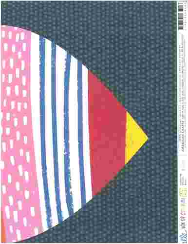 patterned paper - ac - sh - box of crayons - 12x12 - out pouring
