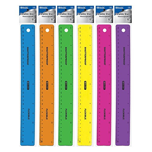 Shatterproof Flexible Ruler