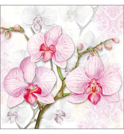 Napkin 33 Orchids Lilac FSC Mix 20 PC