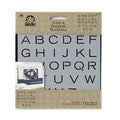 6x6, Sans Serif Alphabet