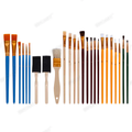 Brush set 25pcs/set,including various