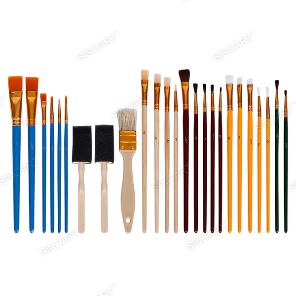 Brush set 25pcs/set,including various