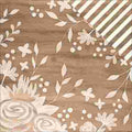 Diy Home Double-sided Cardstock 12"x12"-ivory Inlay
