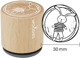 Woodies stamp Bunny