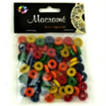 Macramé Beads, Colored, 20g