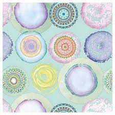 Napkin 33 Watercolours Circles Mix FSC Mix 20 PC