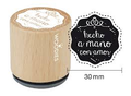 Woodies stamp hecho a mano con amor