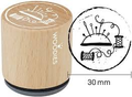 Woodies stamp Pincushion