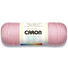 Caron Simply Soft Solids Yarn-Soft Pink