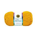 Lion Brand 24/7 Cotton Yarn-Goldenrod