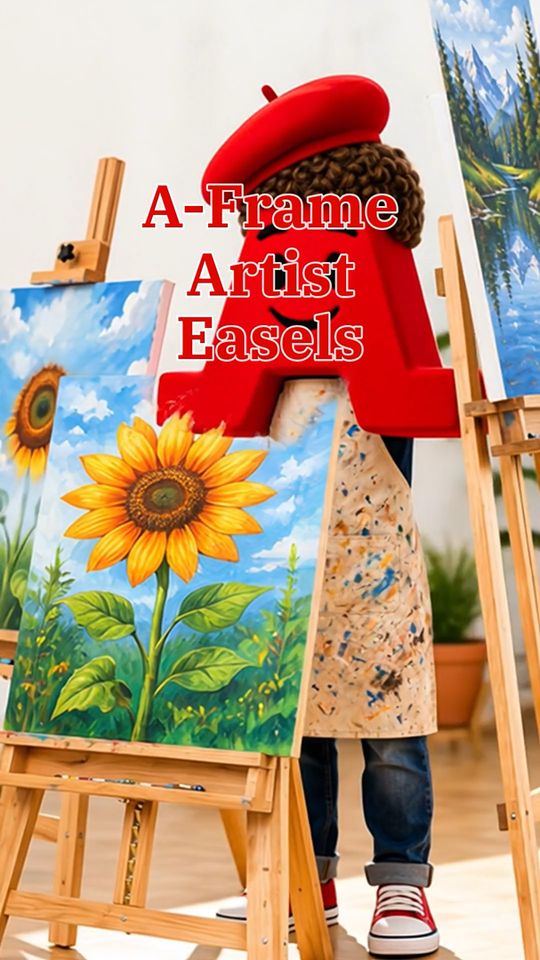 A-Frame Artist Easels reel still