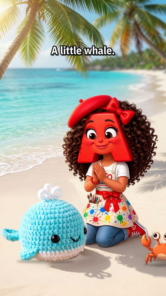 Crocheted Sea Friends in Premier Parfait reel still